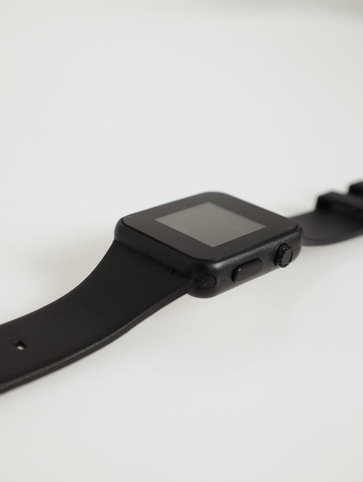 Square Digital Watch - Black