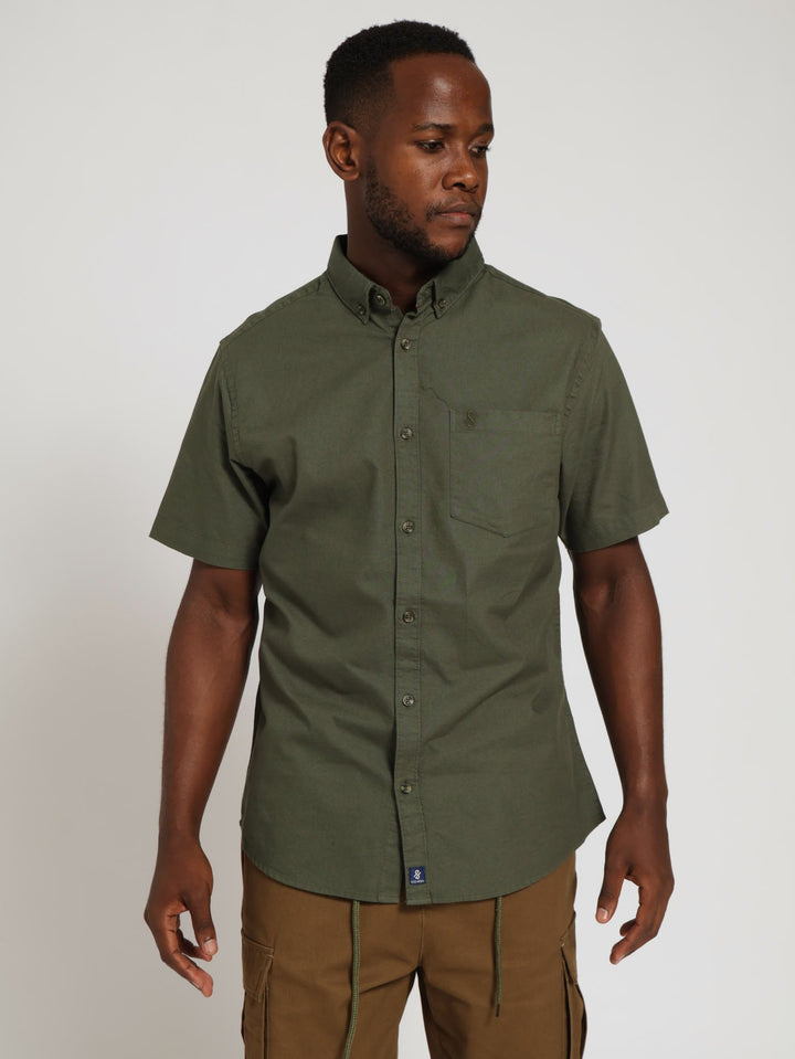 Oxford Shirt - Olive