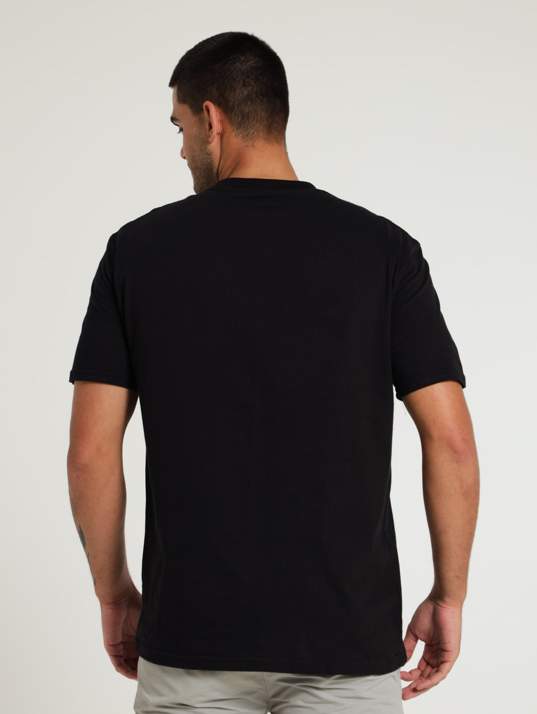 Corp Logo Tee - Black