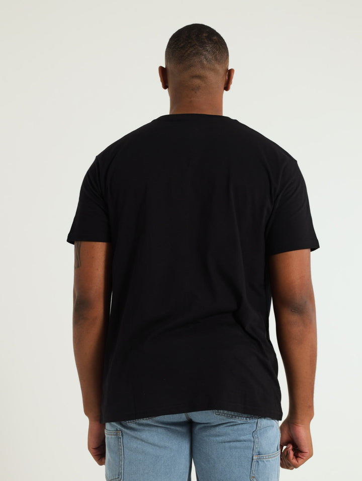 Boardshort Linked Tee - Black