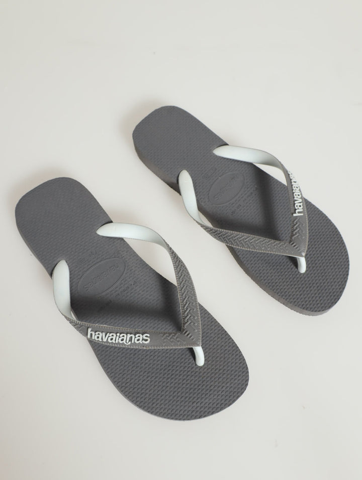 Top Mix Flip Flop - Grey/White