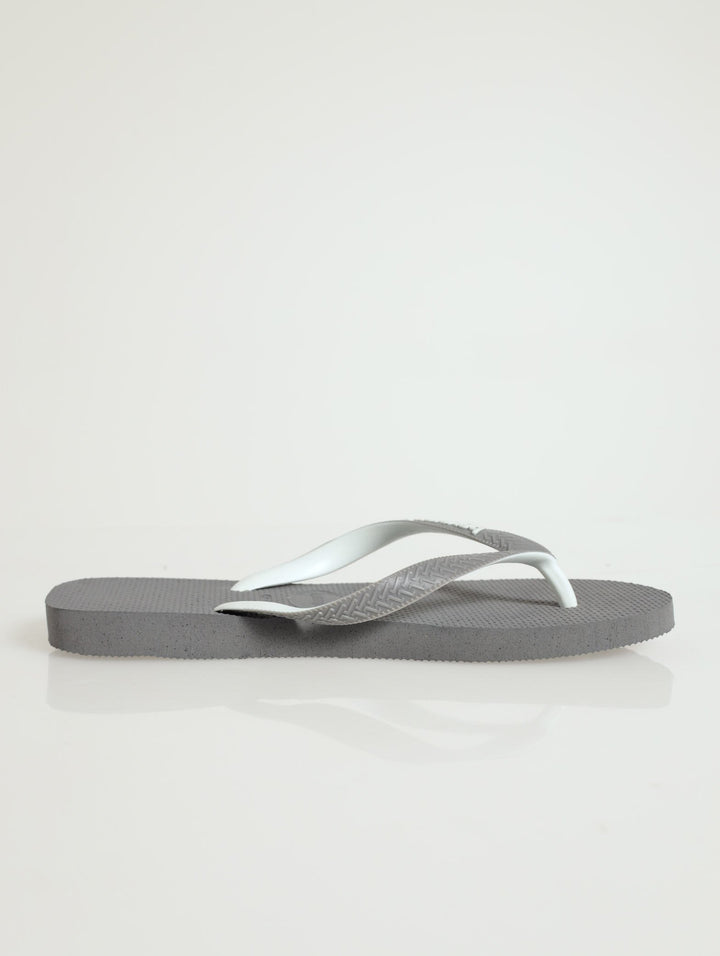 Top Mix Flip Flop - Grey/White