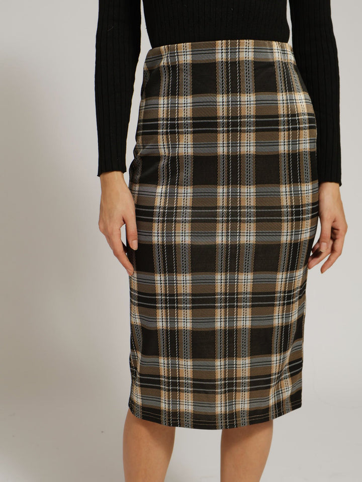 Pencil Skirt - Mustard