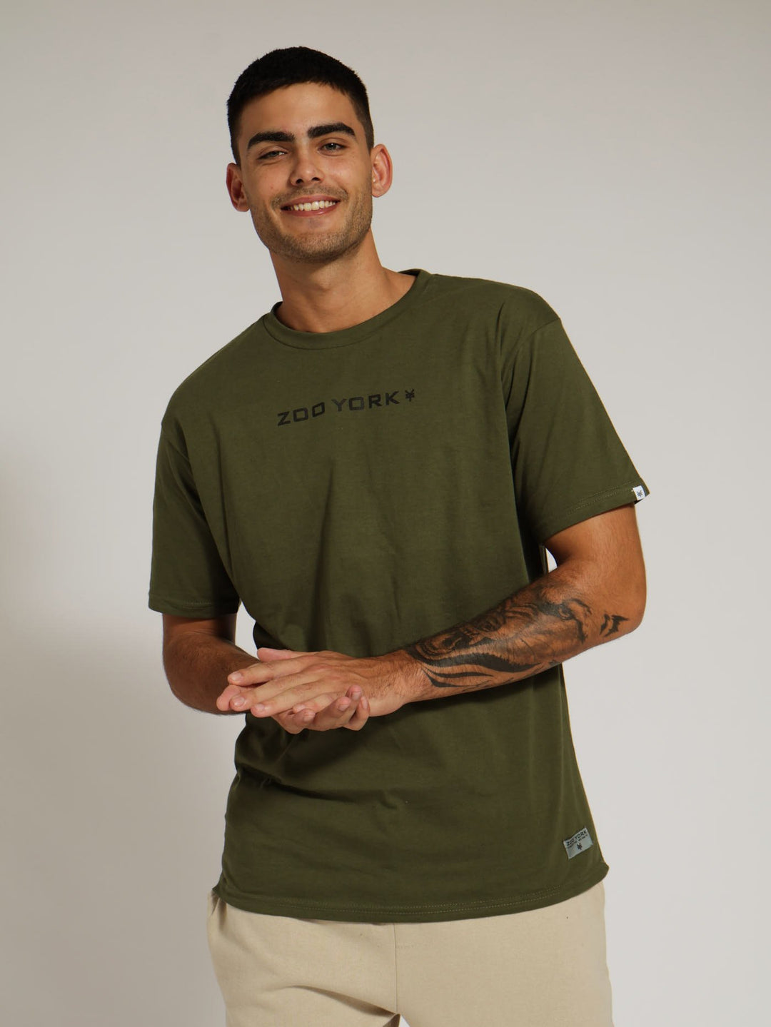 Core Printed Tee - Fatigue