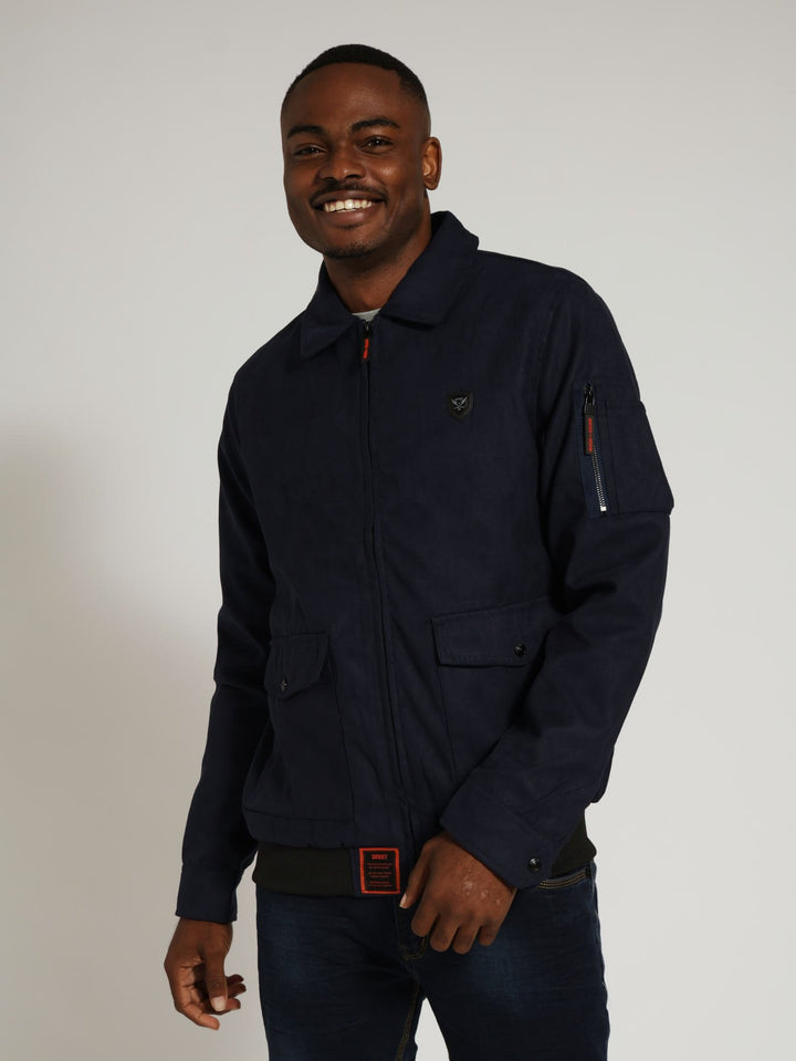 Castano Jacket - Navy