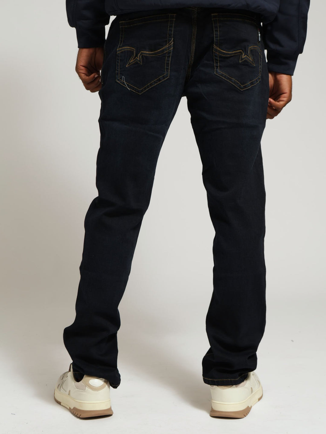 Thunder Slim Denim Jeans - Blue/Black