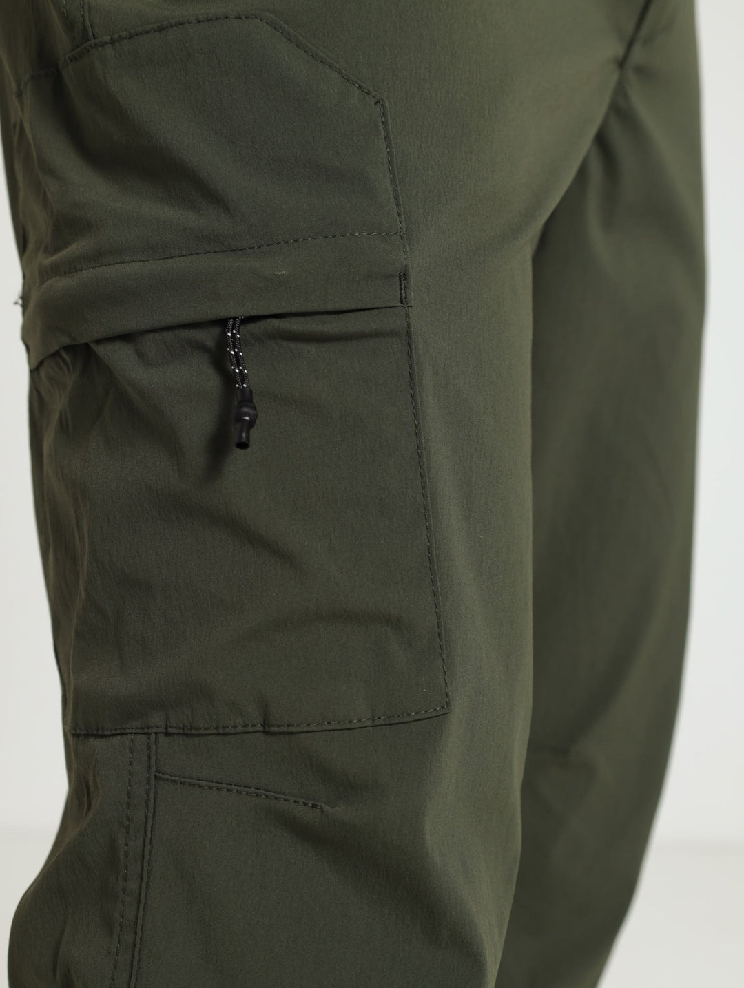 Zip Pocket Cargo Pants - Fatigue