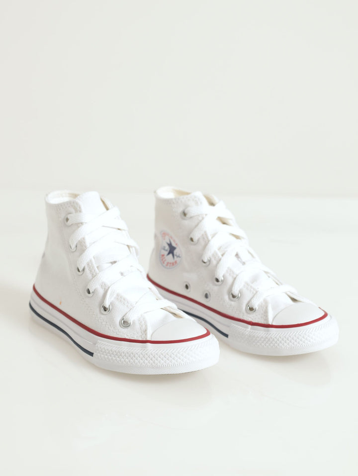 Boys All Star Hi-Top Sneaker - White