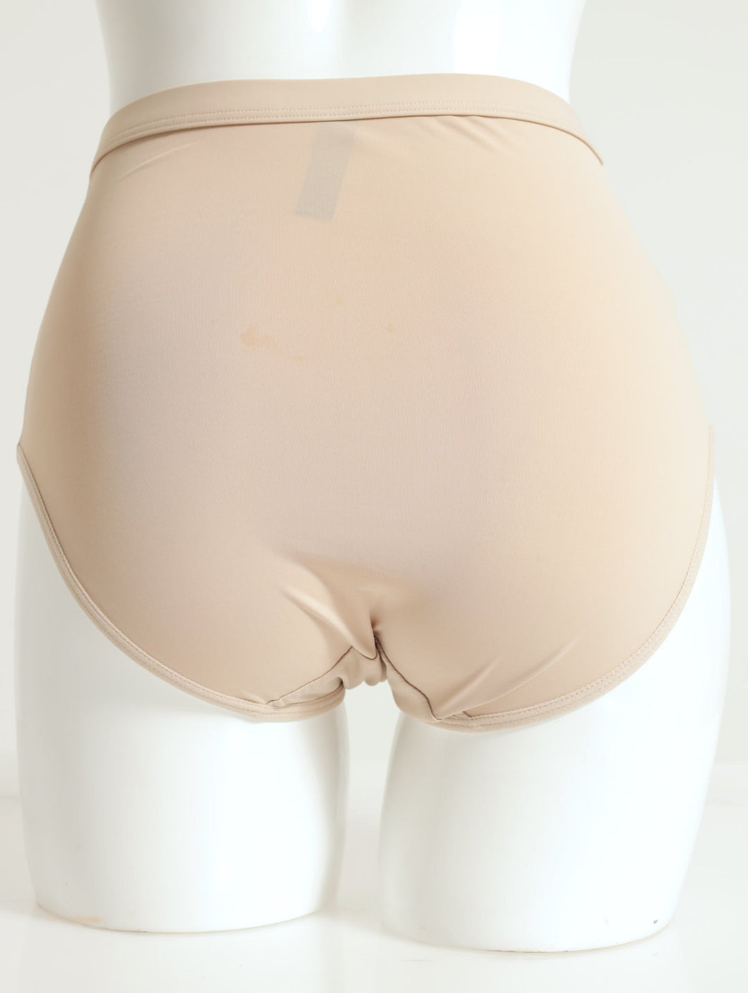 2 Pack Soft Touch Light Support Brief Panties - Beige