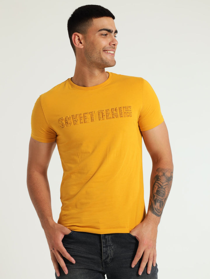 Hacker Tee - Mustard