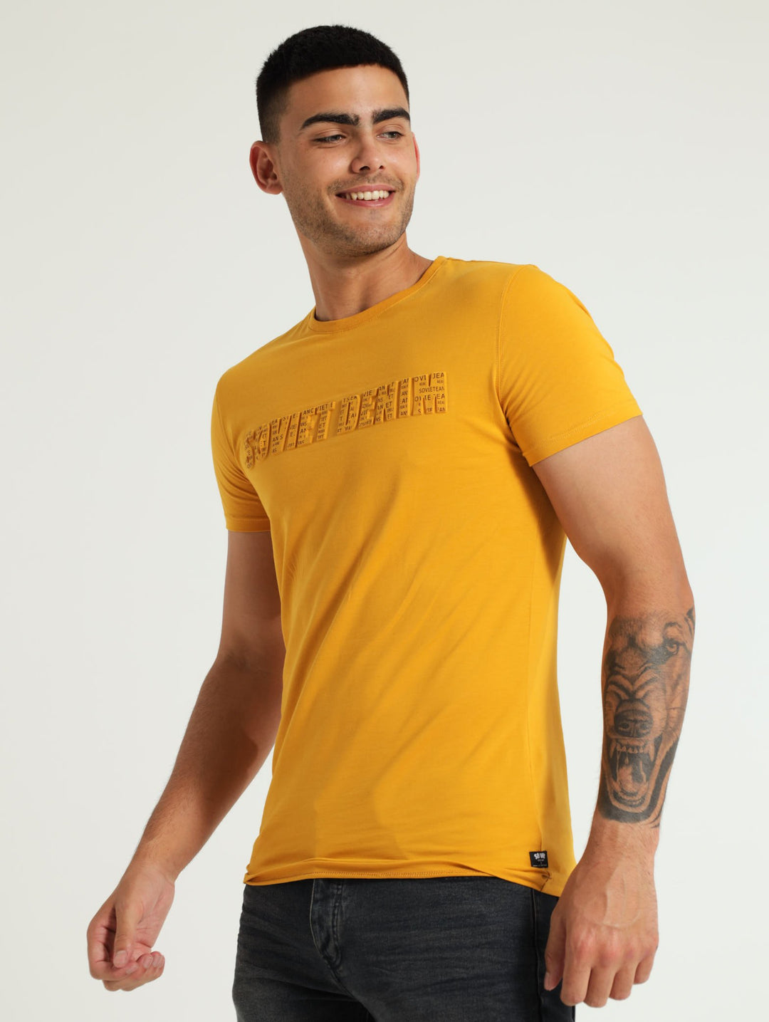 Hacker Tee - Mustard