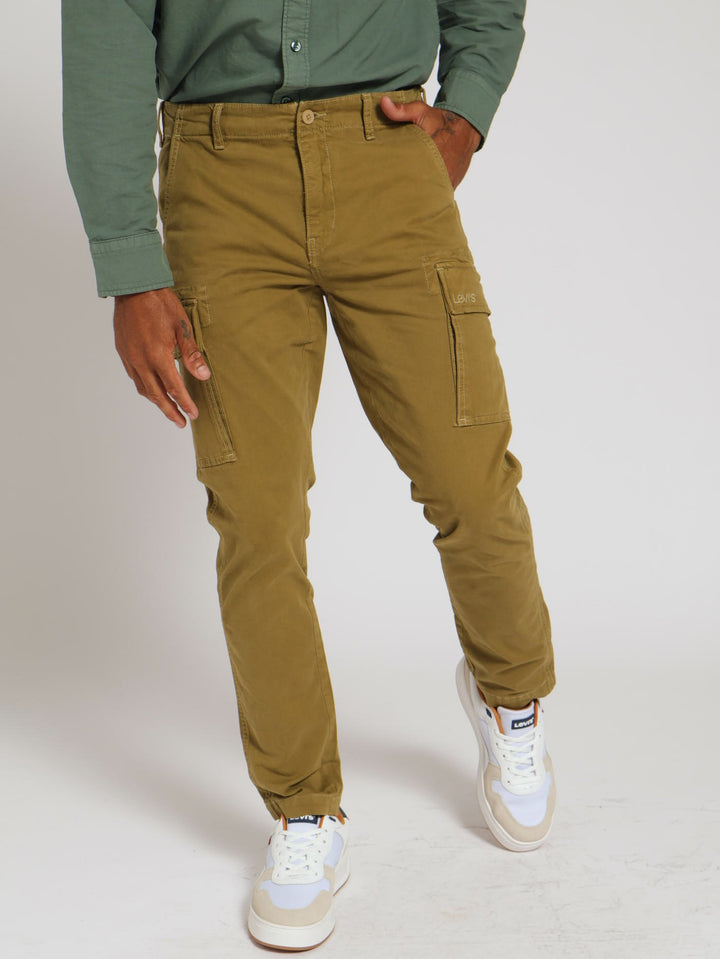 Cargo Slim Denim Jean - Khaki