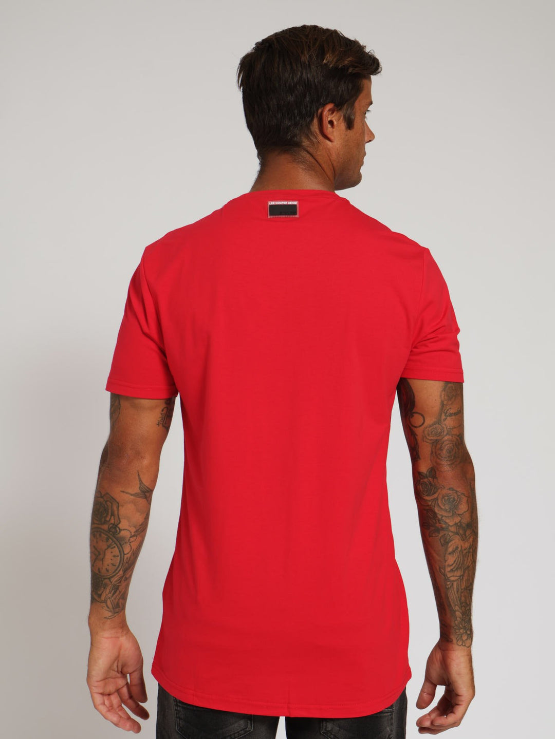 Fernando Transfer Print Tee - Red