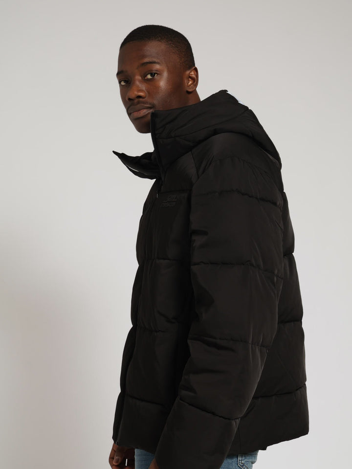 Davin Puffer Jacket - Black