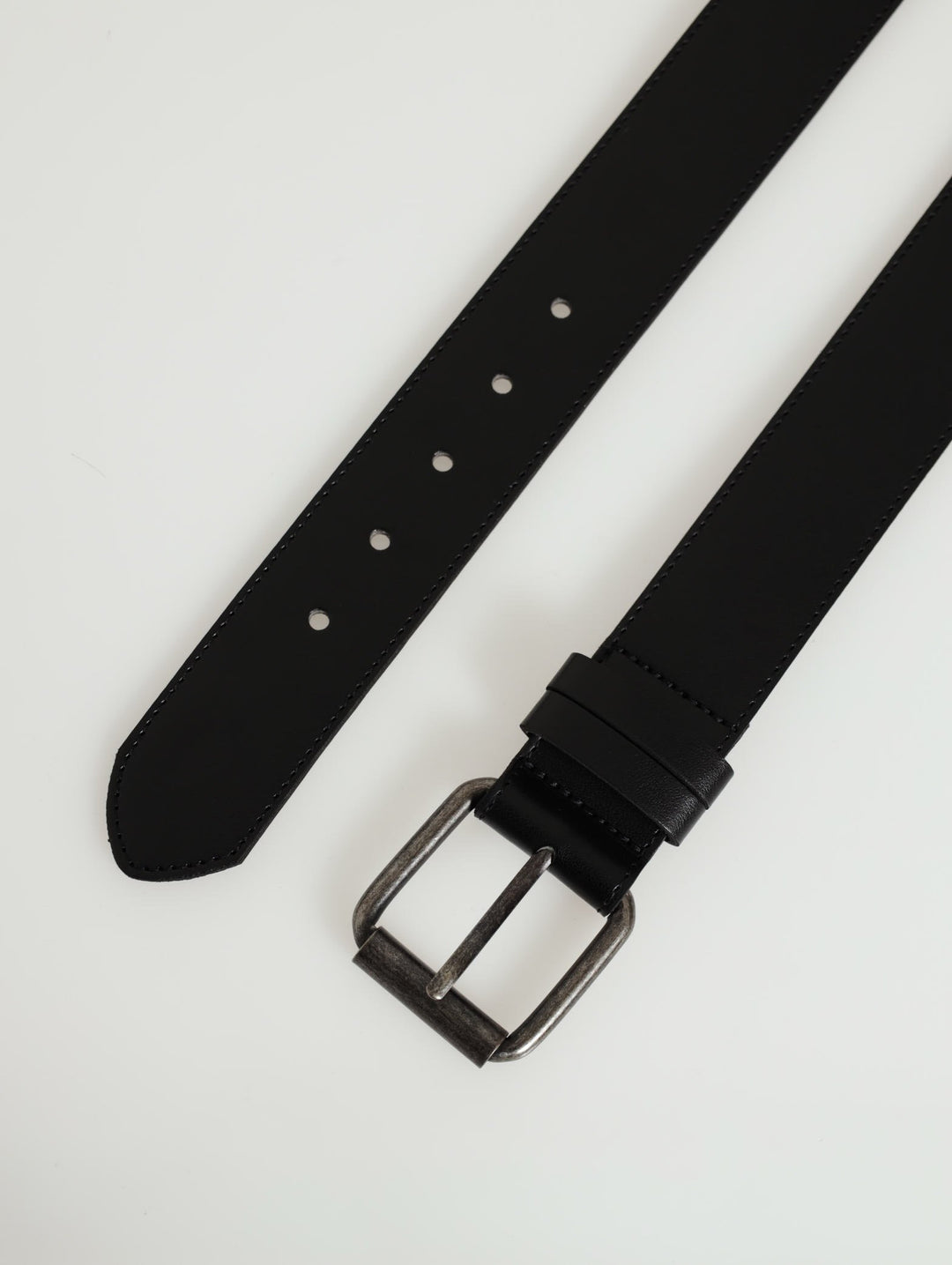 Roller Buckle Belt - Black