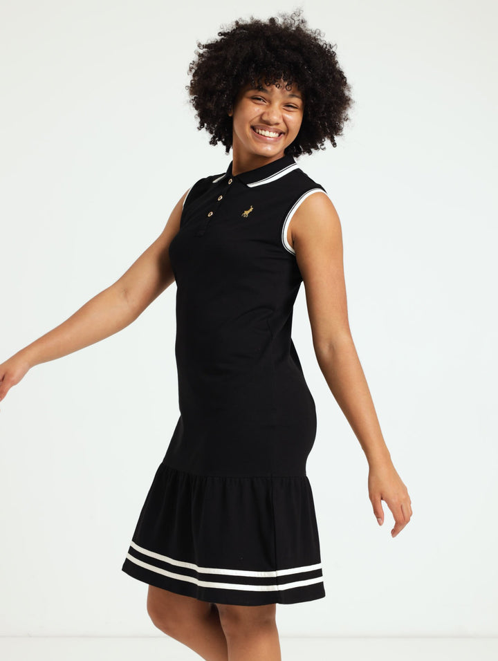 Girls Kourtney Dress - Black