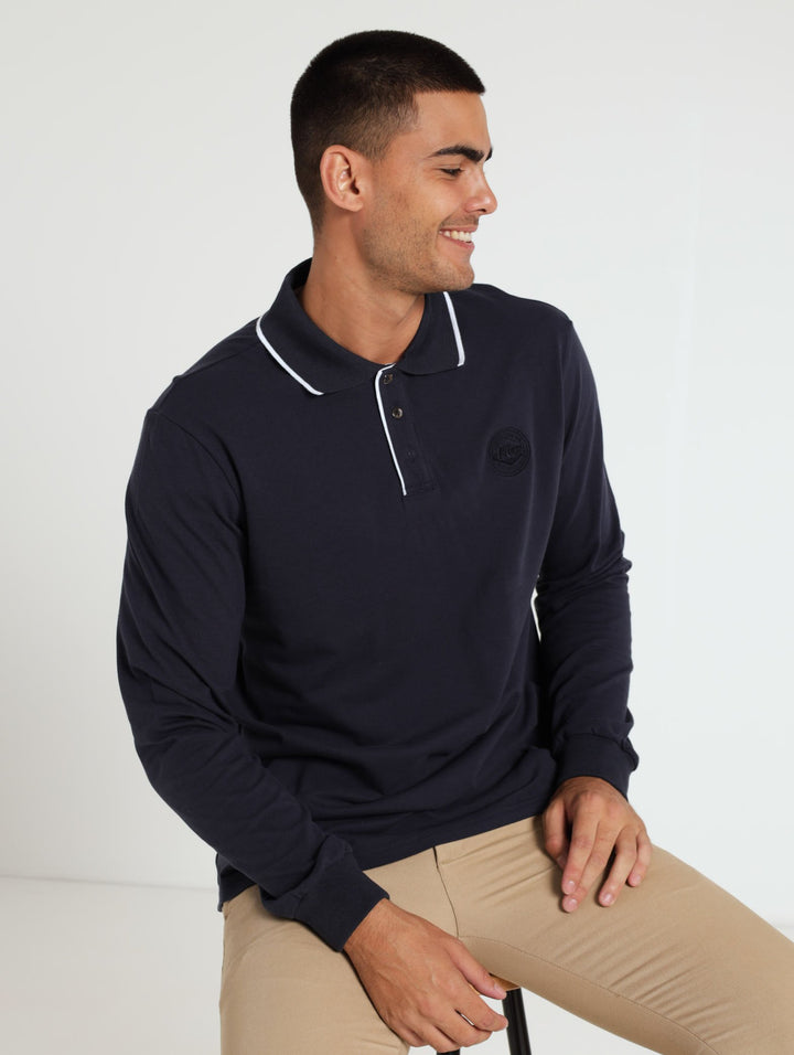 Roe Tipped Golfer - Navy