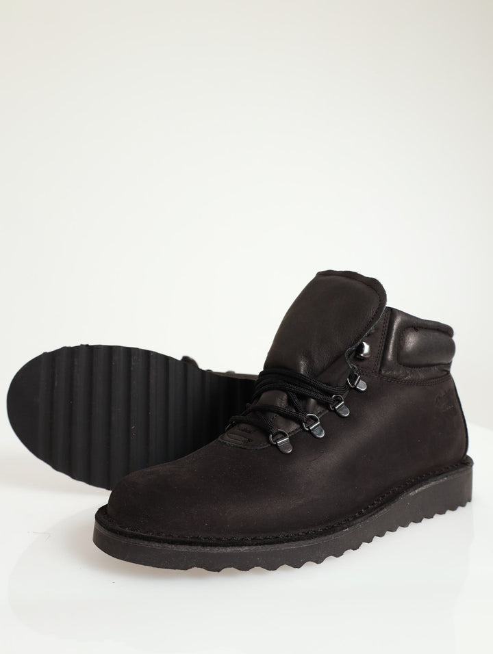 Andrew Utility Lace-Up Boot - Charcoal