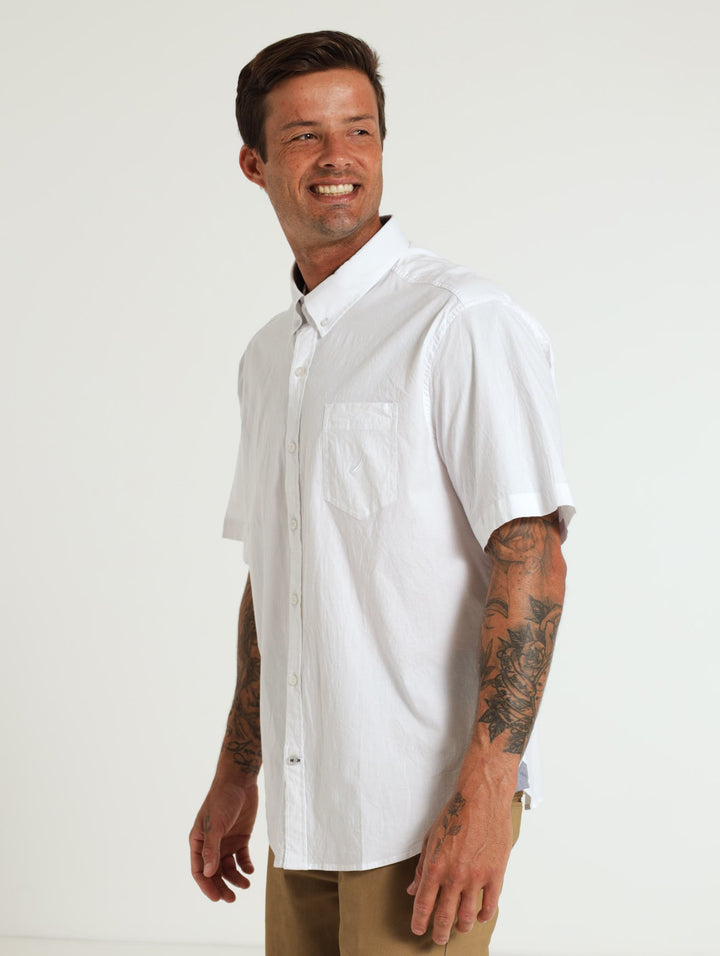 Classic Anchor Shirt - White