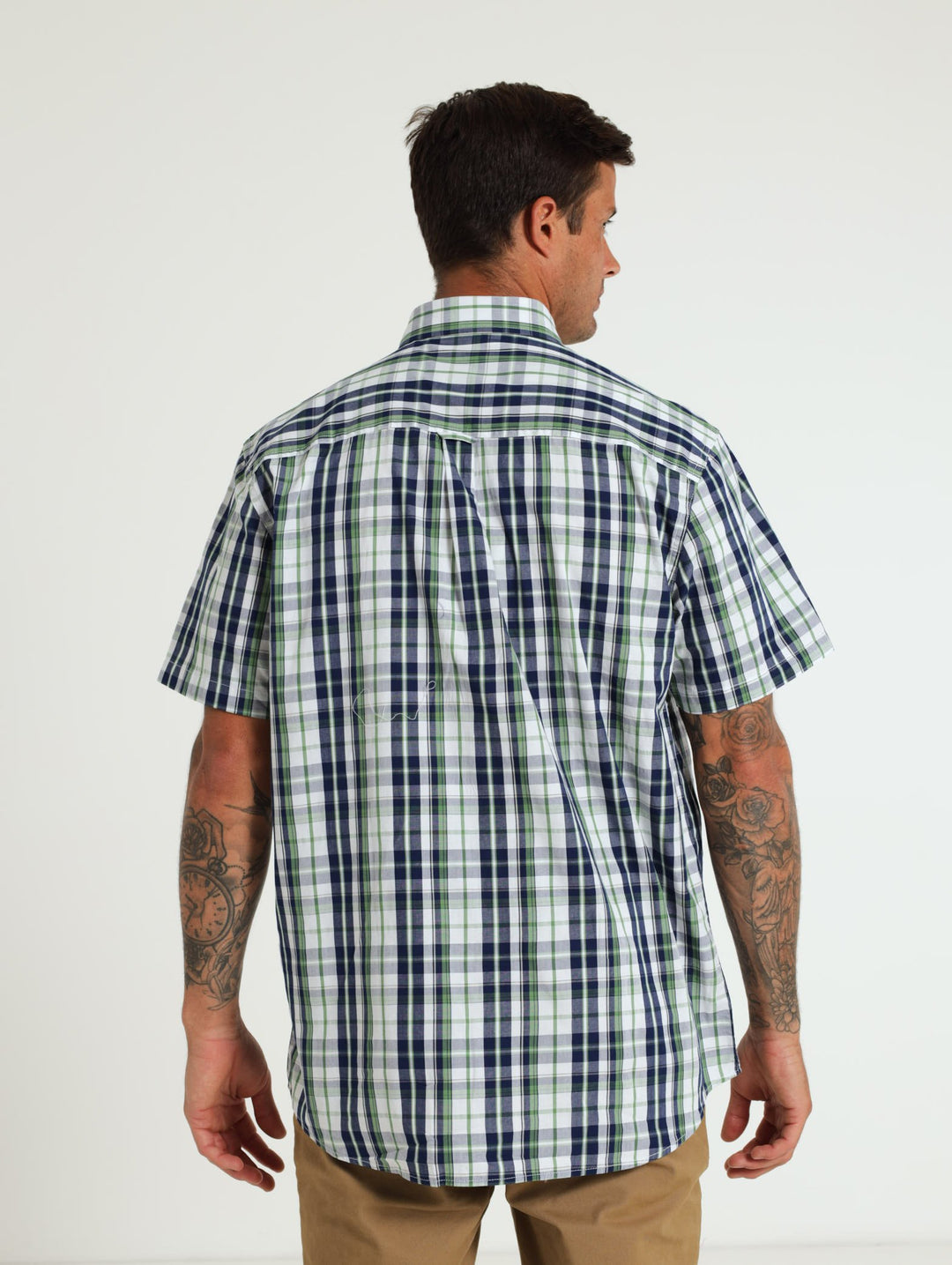 Classic Check Shirt - Navy