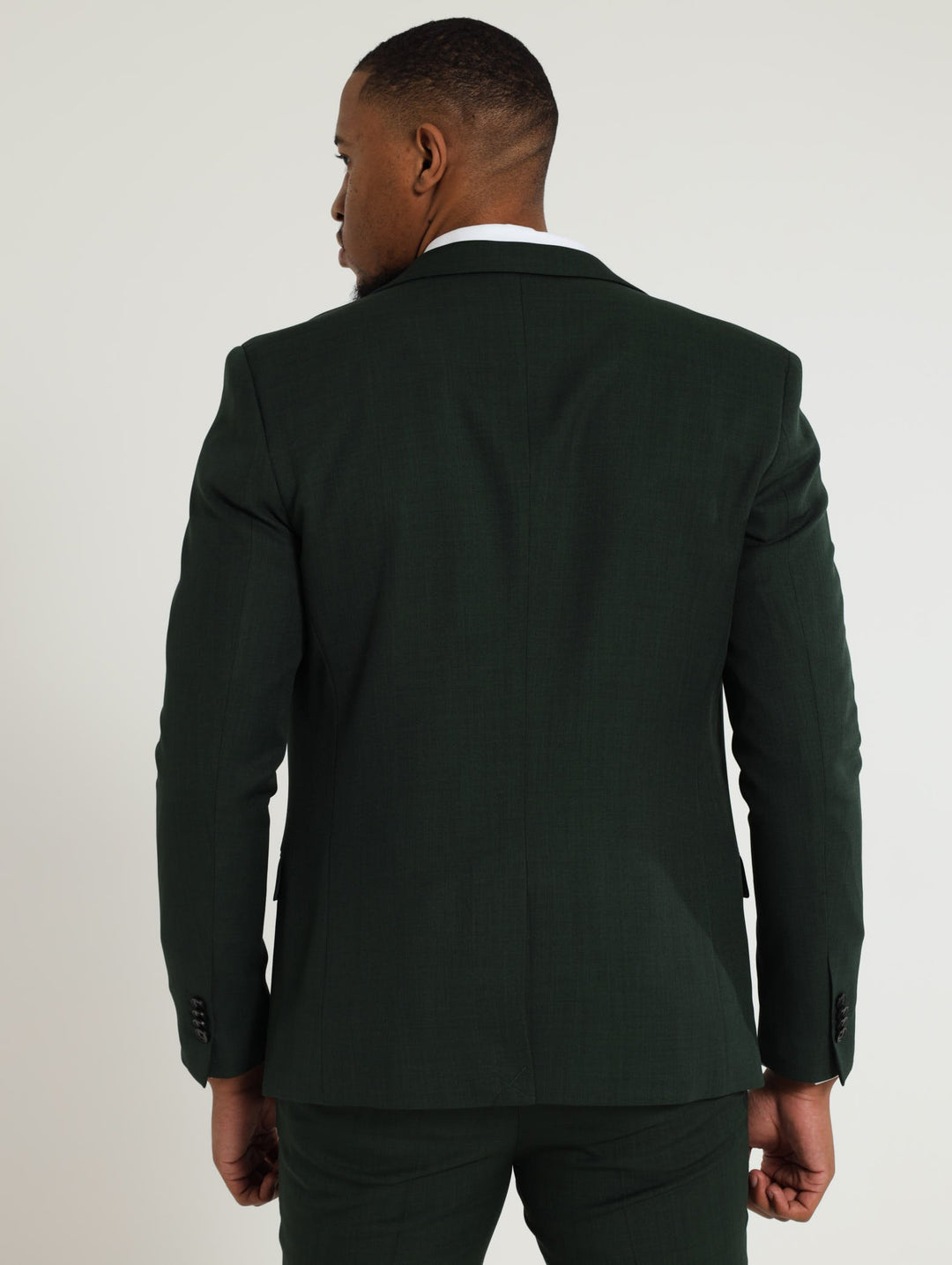 Slim Essential Suit Jacket - Olive