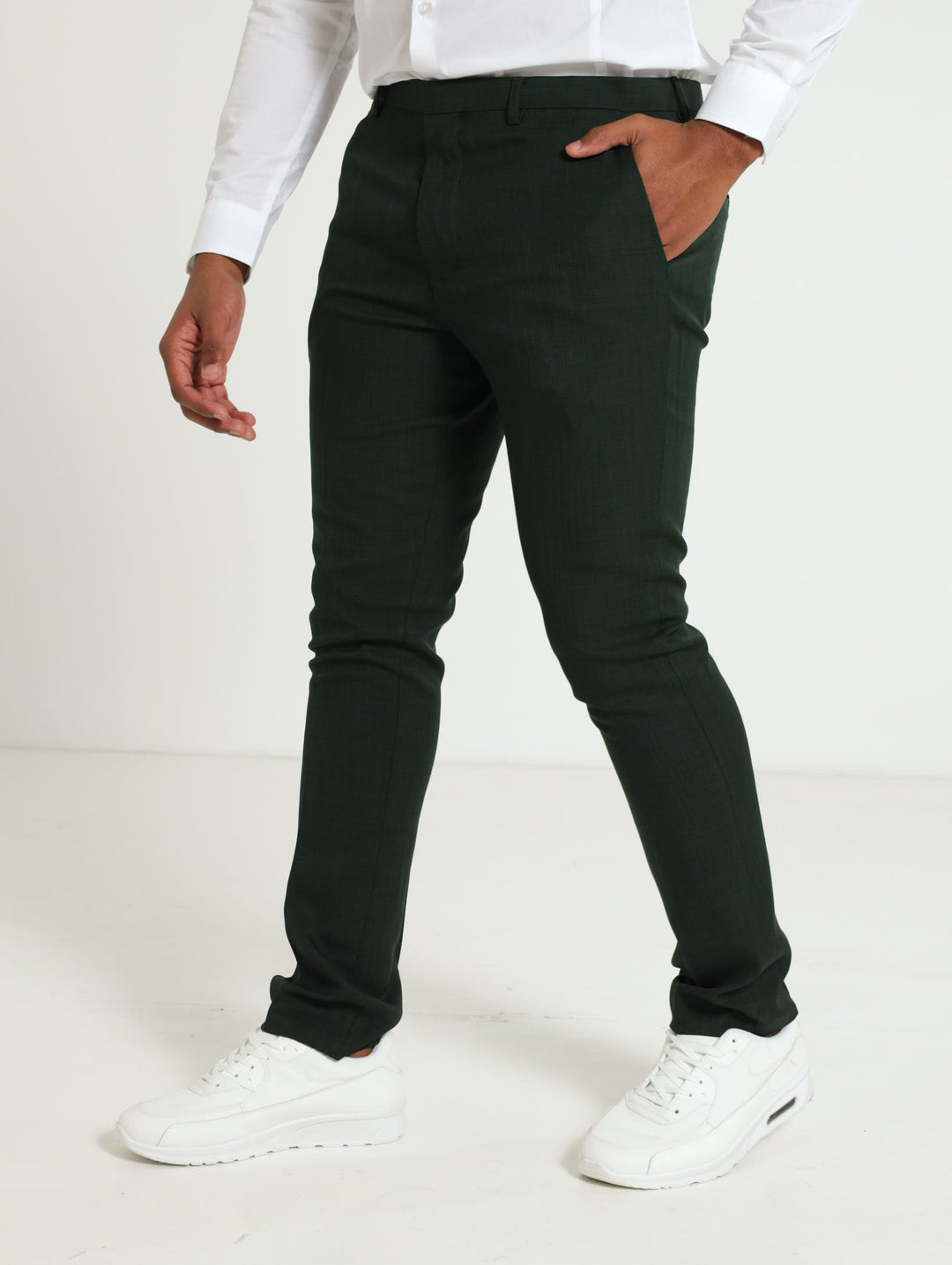 Slim Essential Suit Trouser - Olive