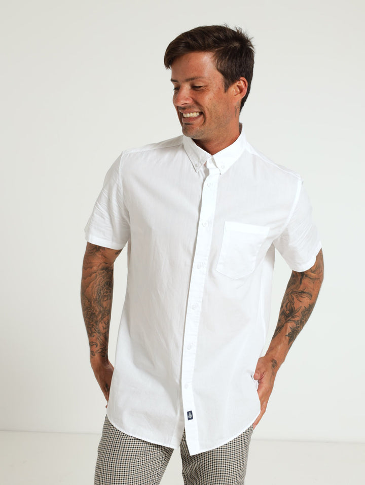 Poplin Shirt - White