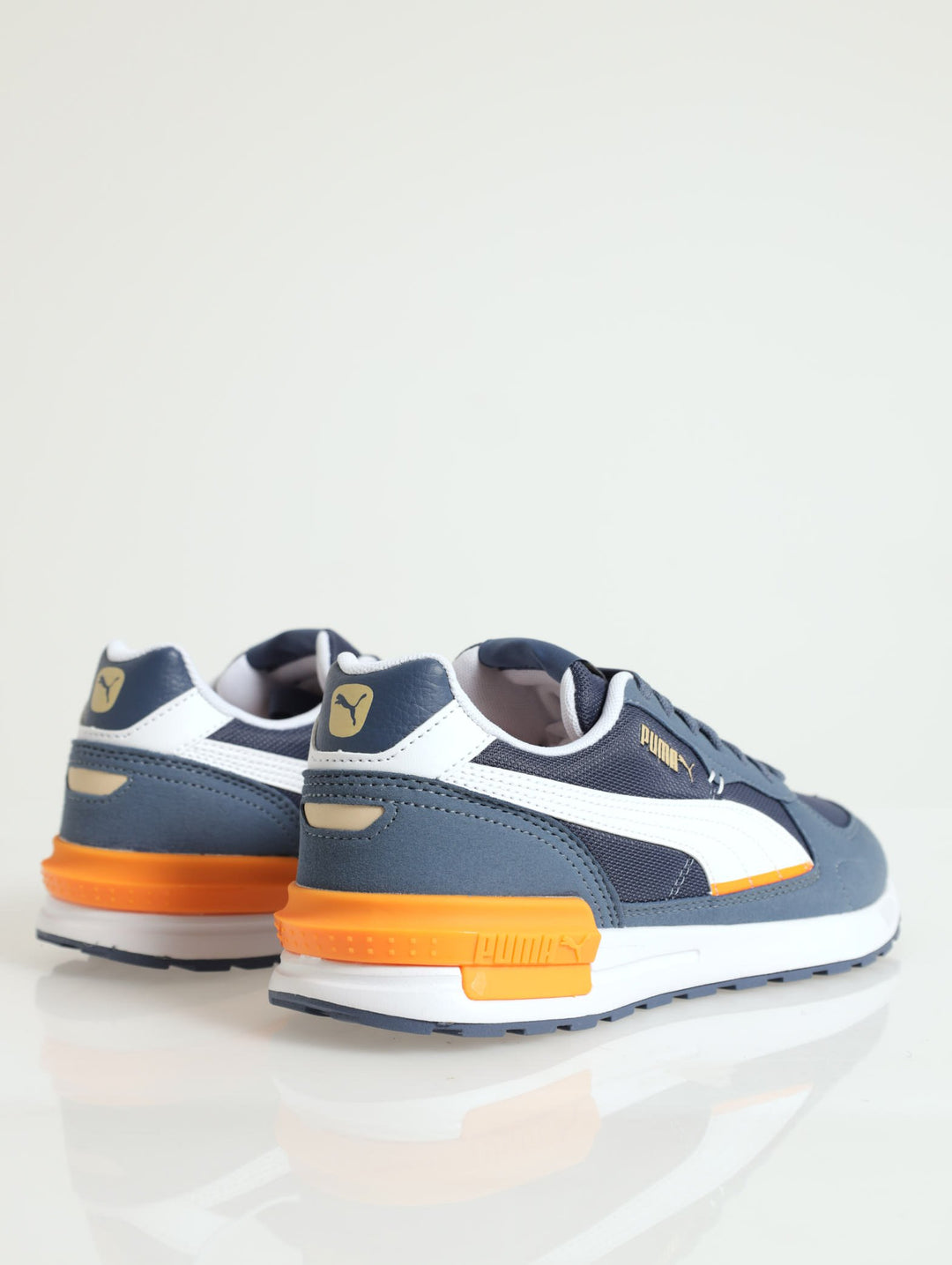 Graviton Clip Detail Lace Up Sneaker - Smokey Blue
