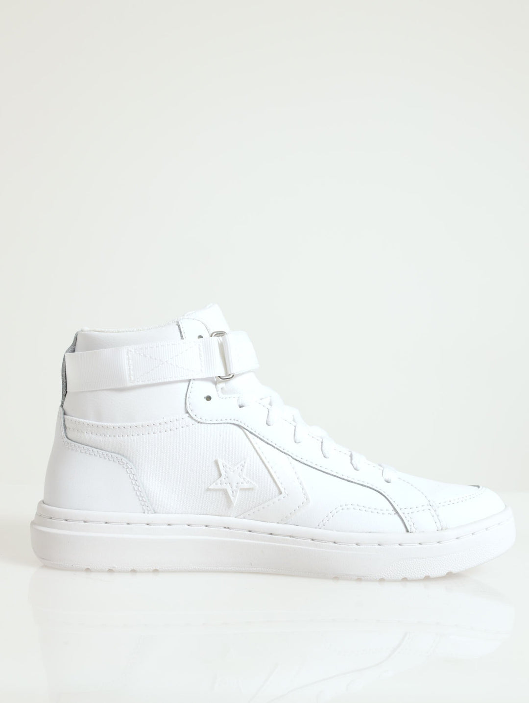 Pro Blaze V2 High Velcro Sneaker - White