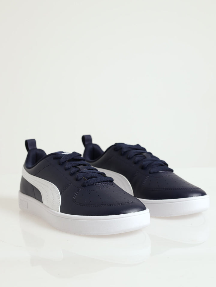 Rickie Basic Lace Up Sneaker - Navy