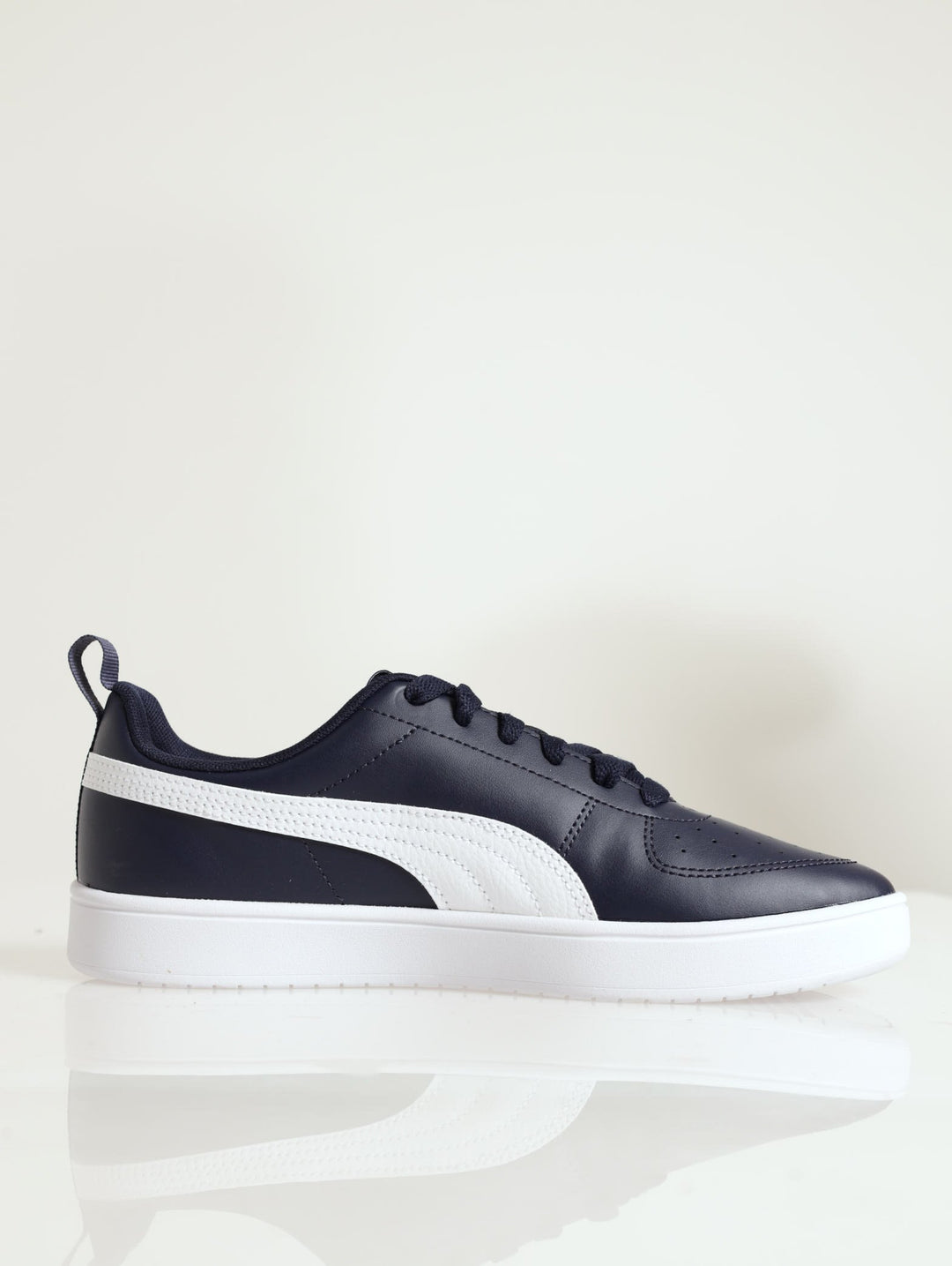 Rickie Basic Lace Up Sneaker - Navy