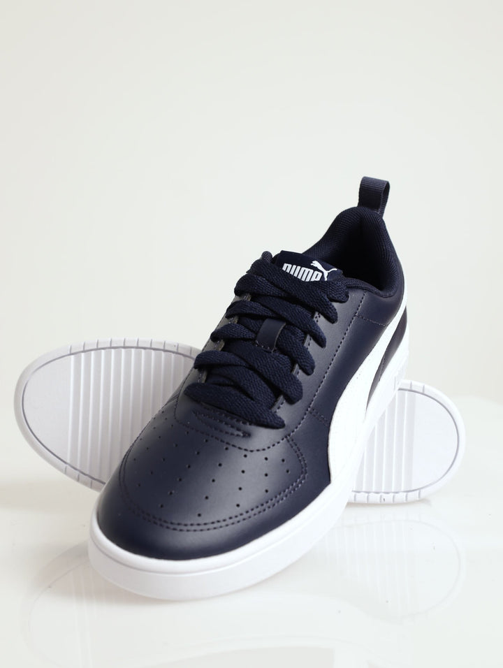 Rickie Basic Lace Up Sneaker - Navy