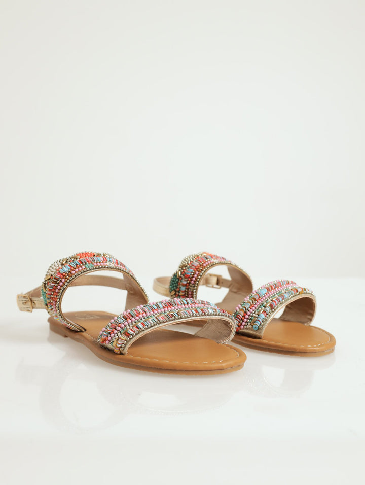 Pre-Girls Beaded Sandals