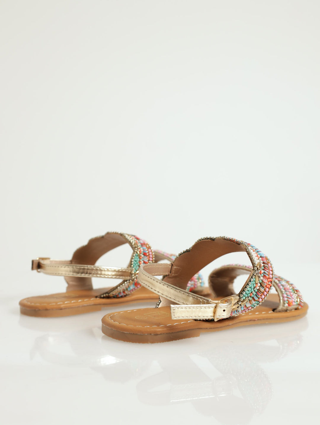 Pre-Girls Beaded Sandals