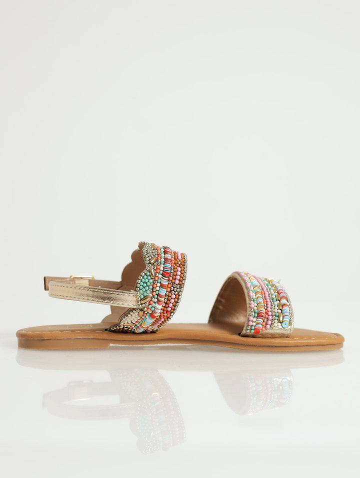 Pre-Girls Beaded Sandals