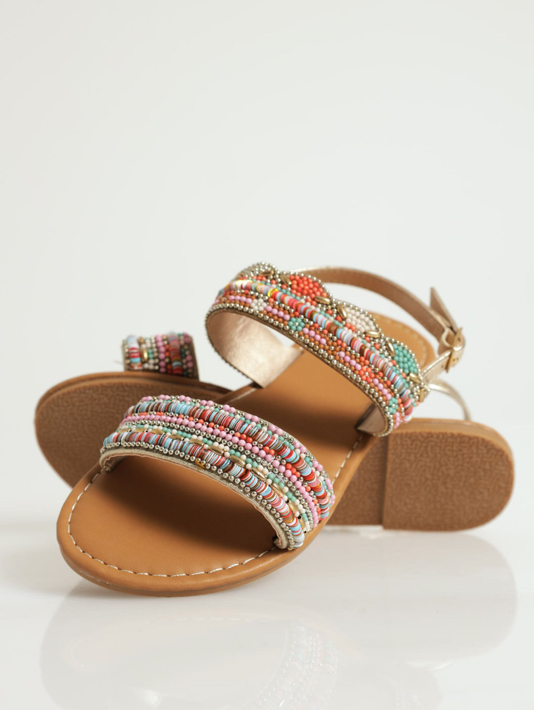 Pre-Girls Beaded Sandals