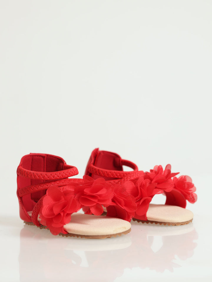 Baby Girls Strap Sandal - Red