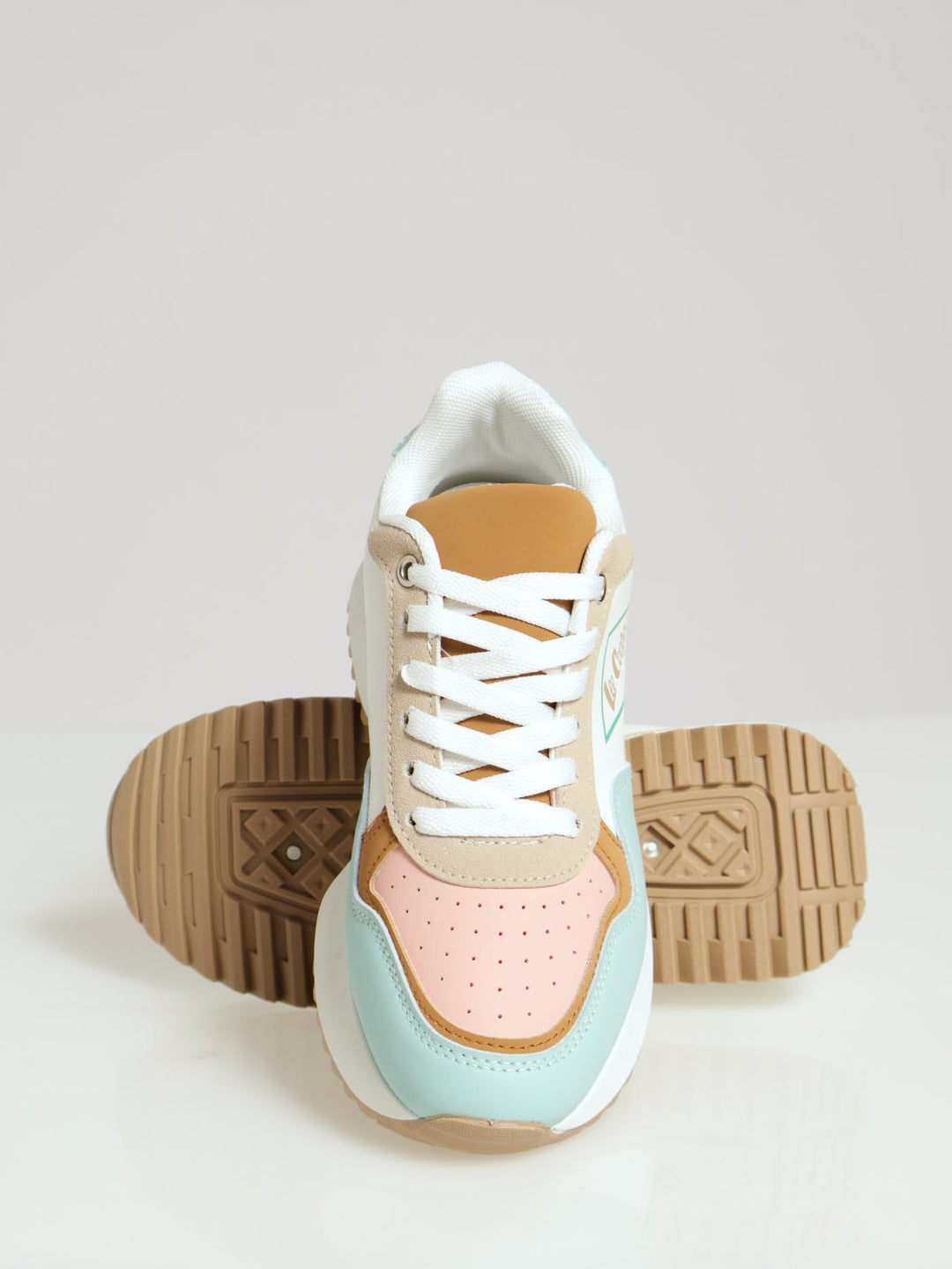 Diamond Logo Lace Up Sneaker