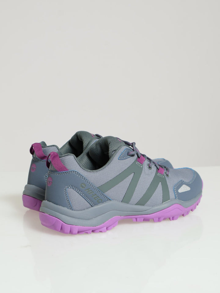 Ares Outdoor Lifestyle Shoe With Lug Sole - Lilac
