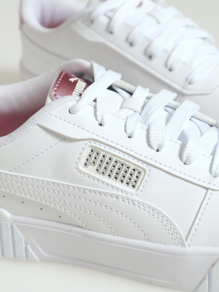 Carina 2.0 Girlpower Platform Sneaker - White/Pink