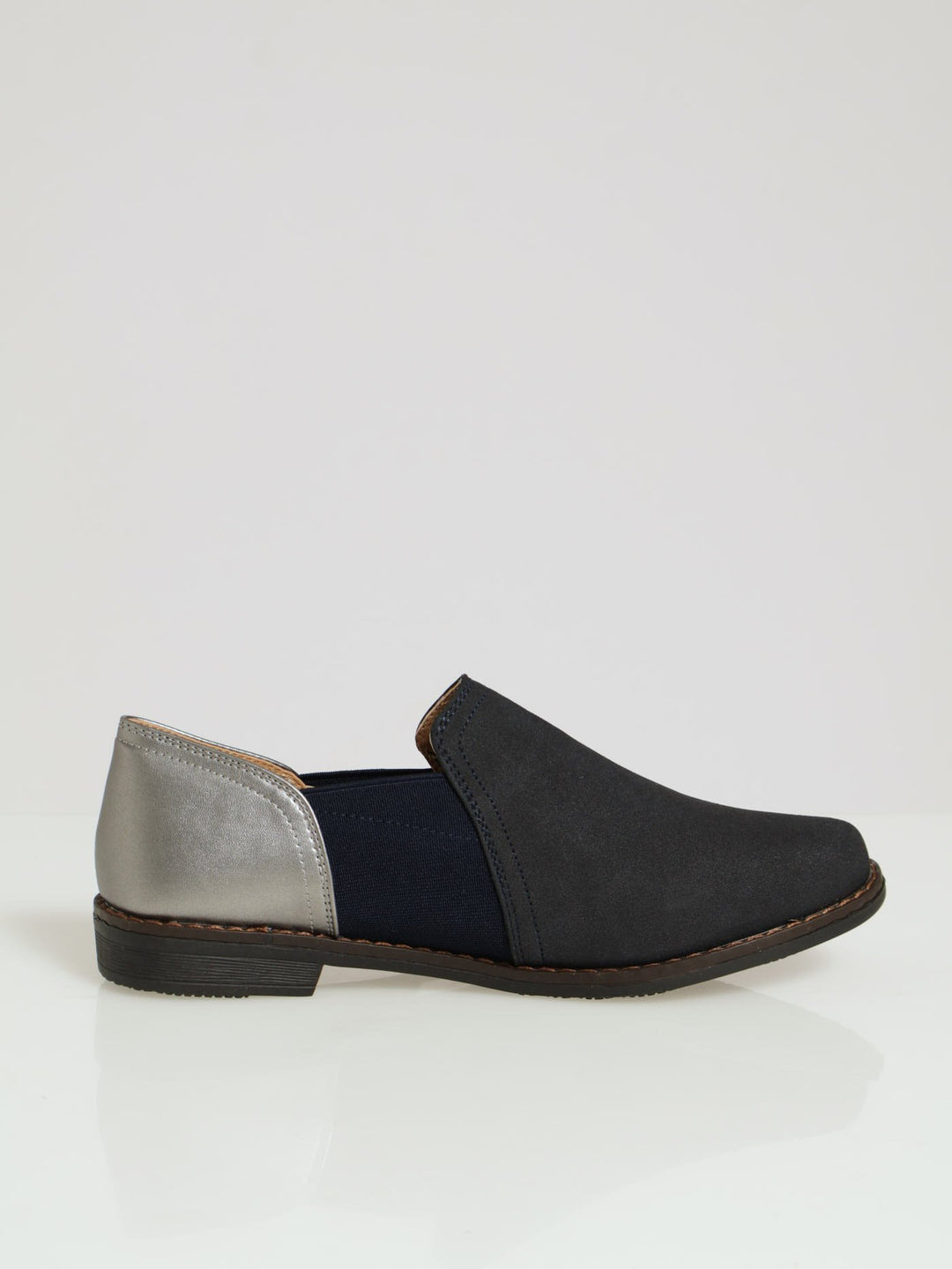 Soft Tymeria Multifabric Flat Shoe - Navy