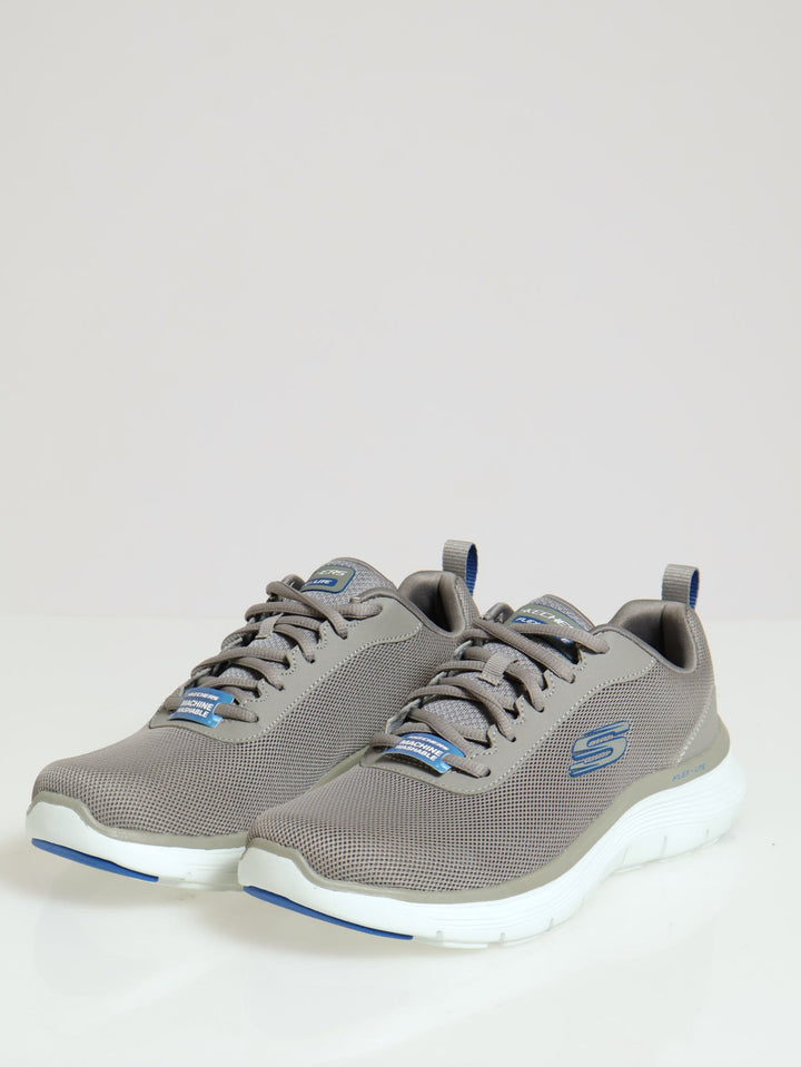 Flex Advantage 5.0 Closed Toe Lace Up Sneaker - Grey