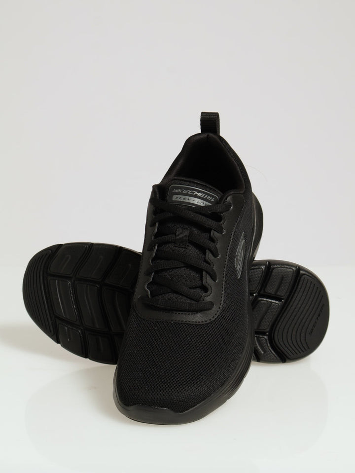 Flex Advantage 5.0 Closed Toe Lace Up Sneaker - Black