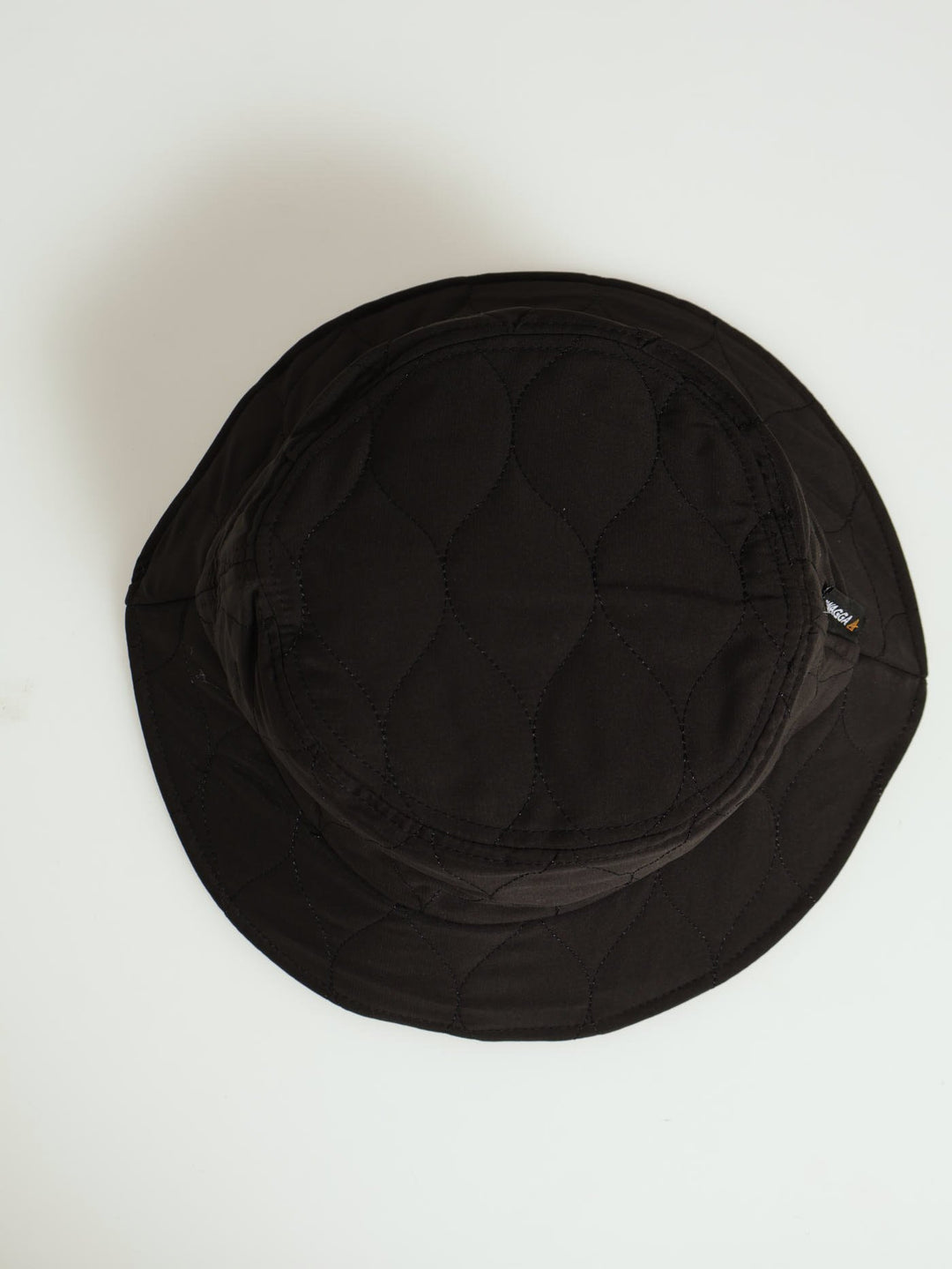 Quilt Bucket Hat - Black