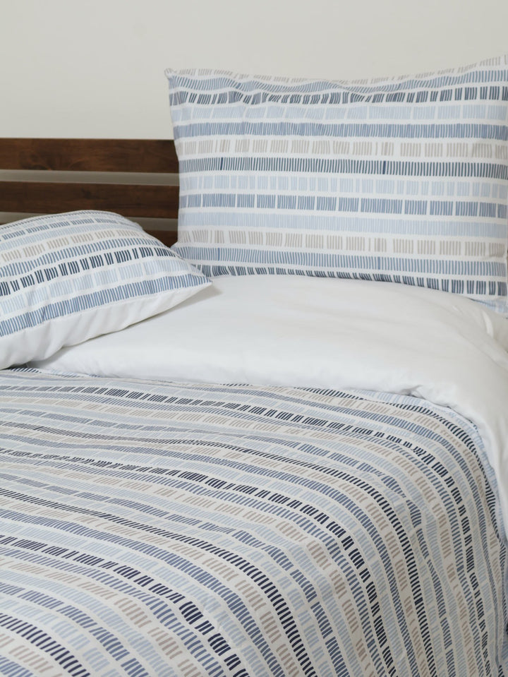 Coastal Texture Duvet - Blue