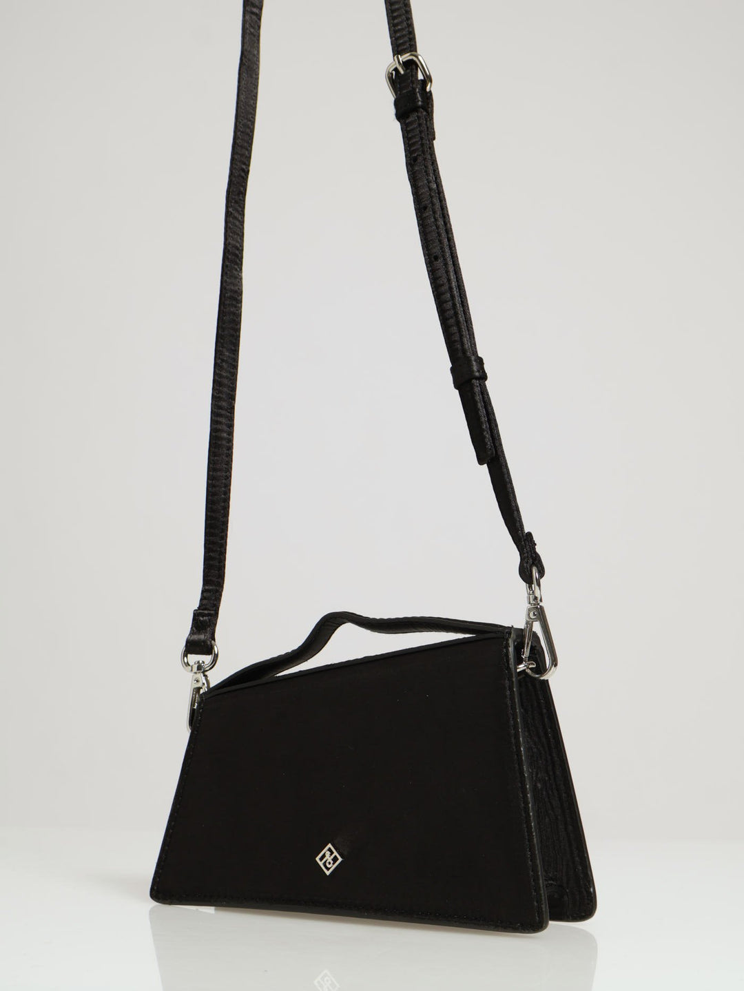 Rommy Top Handle Bag - Black