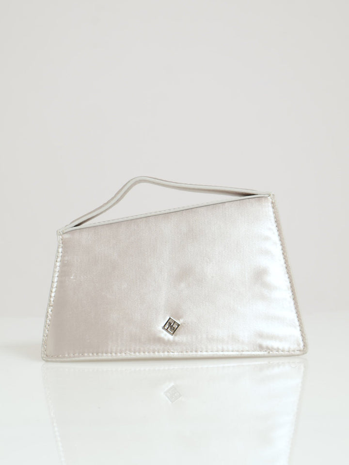 Rommy Top Handle Bag - Silver