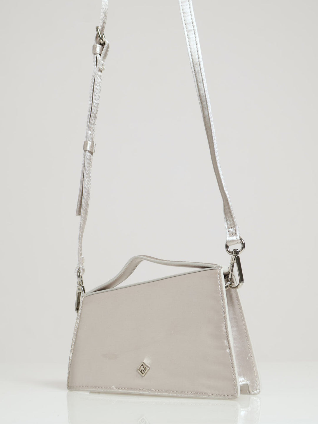 Rommy Top Handle Bag - Silver