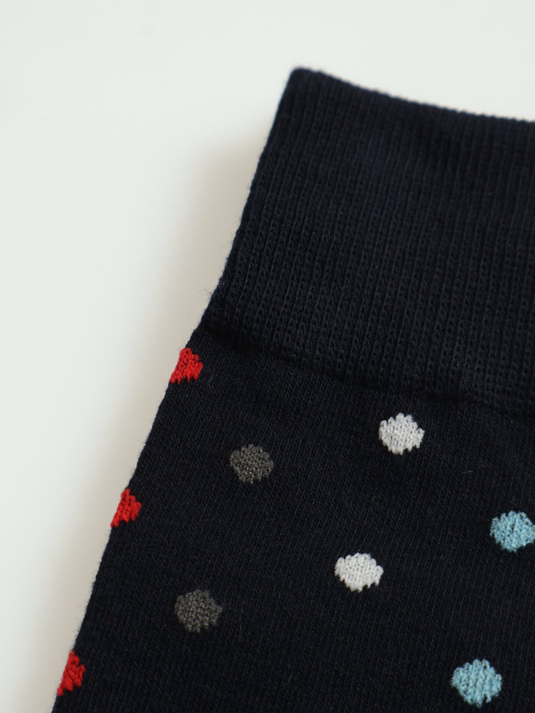 1 Pack Single Dots Anklet Socks - Navy/Indigo