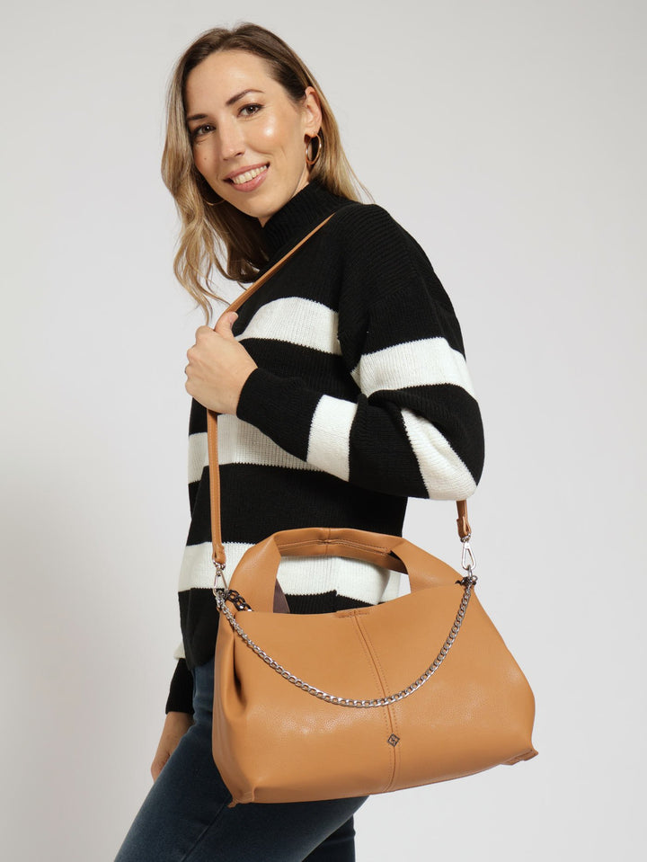 Hermetica Satchel - Light Brown